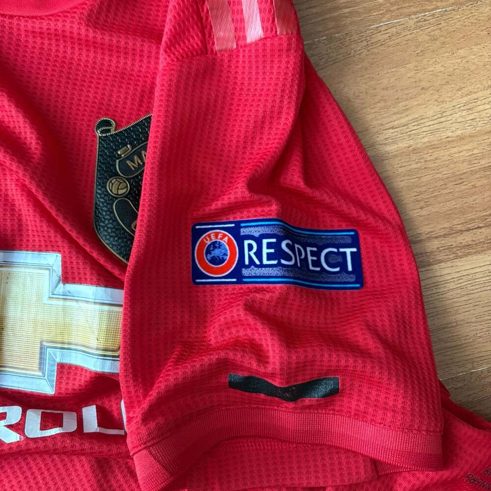 Authentic Adidas Manchester United 2019/20 Home Jersey Martial 9 - Picture 6 of 9